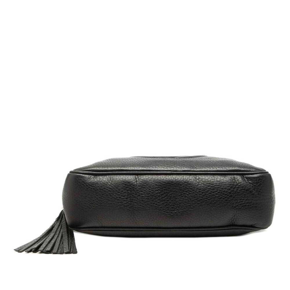 GUCCI Black Leather Shoulder Bag - Picture 3 of 7